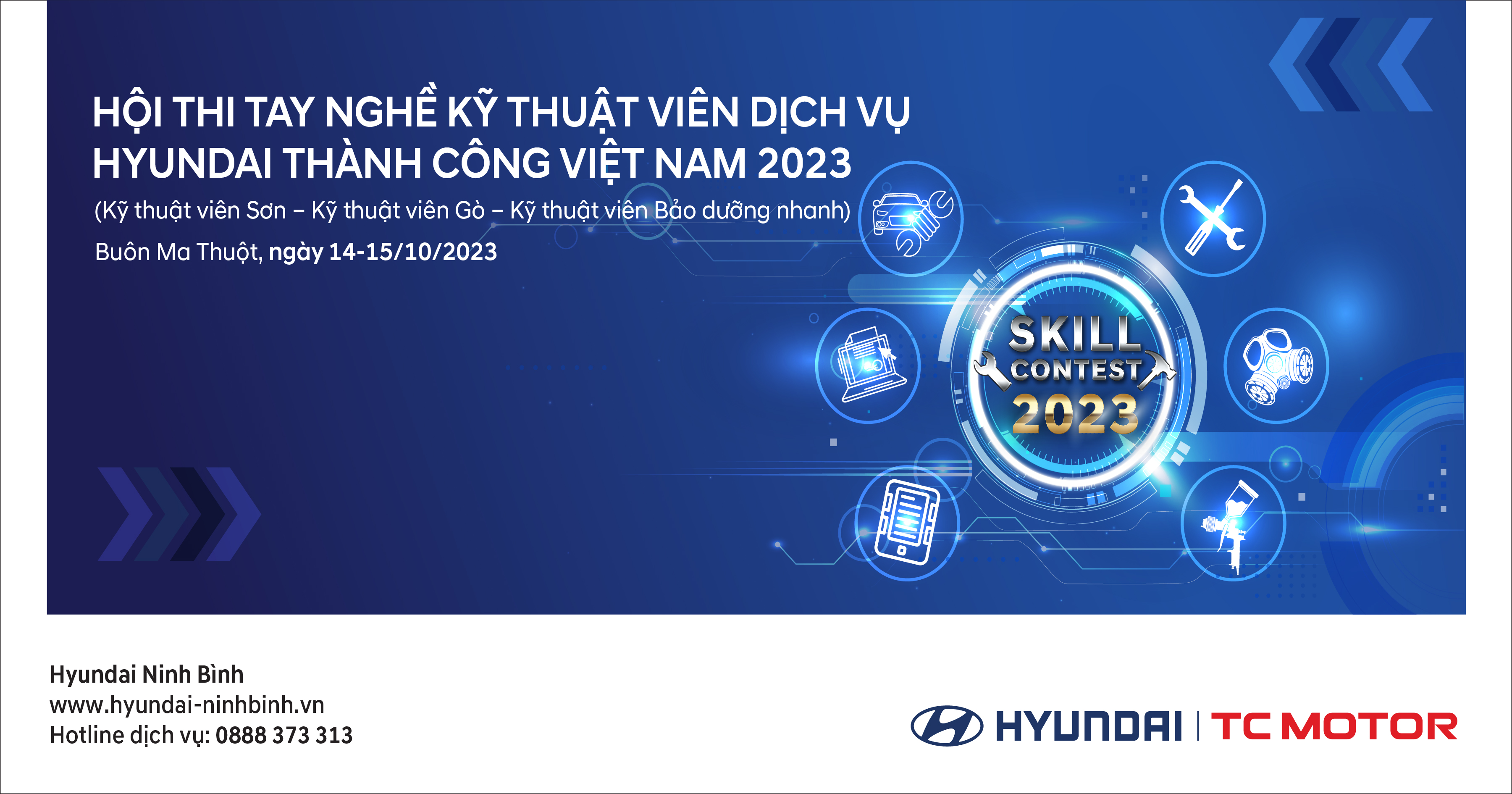 HỘI THI TAY NGHỀ KỸ THUẬT VIÊN DỊCH VỤ 2023